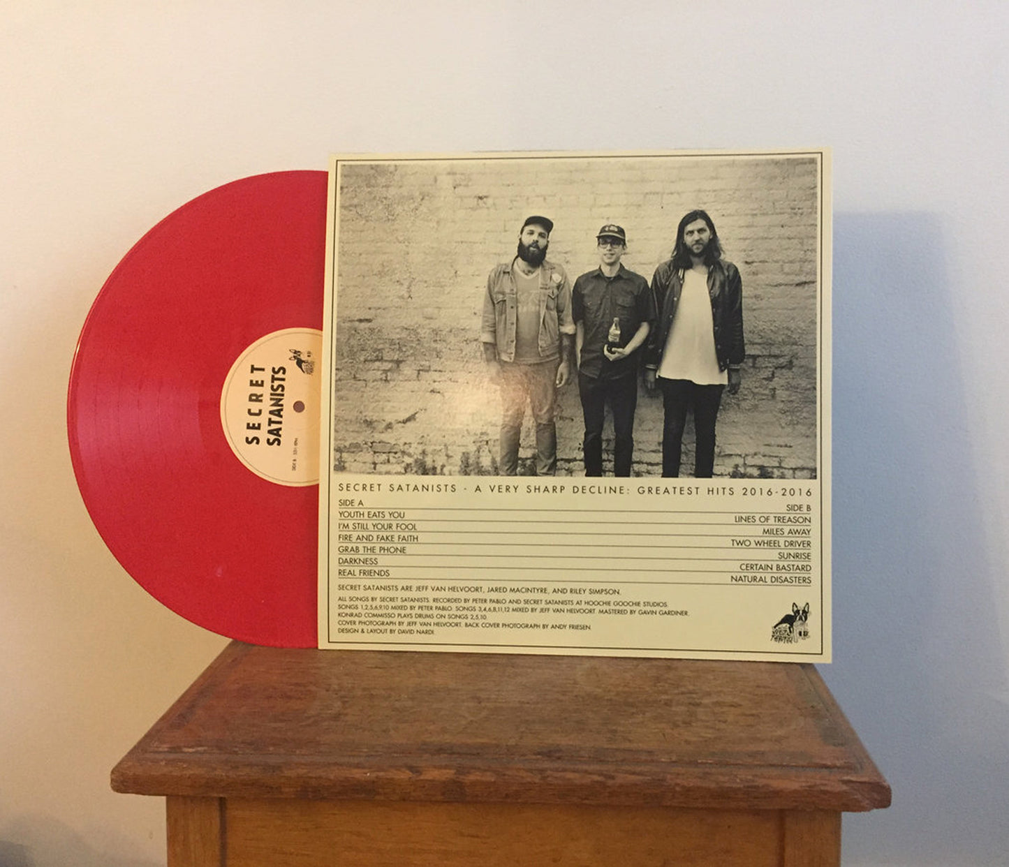 Secret Satanists - A Very Sharp Decline (Red LP)