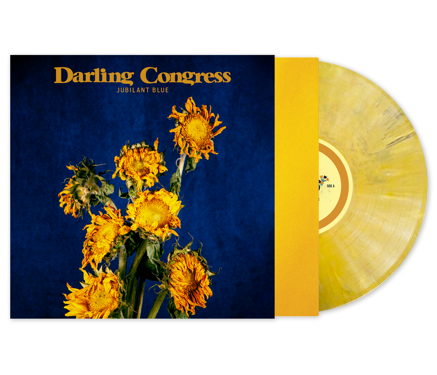 Darling Congress - Jubilant Blue (Ghostly Yellow LP)